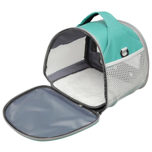 GALPADA Kleintier Tragetasche Atmungsaktiv Verstellbar Tragbar für Hamster Ratten Meerschweinchen Outdoor Reise Einkaufsspaziergang mit Hand Schultergurt Himmelblau GALPADA Kleintier Tragetasche Atmungsaktiv Verstellbar Tragbar für Hamster Ratten Meerschweinchen Outdoor Reise Einkaufsspaziergang mit Hand Schultergurt Himmelblau von GALPADA