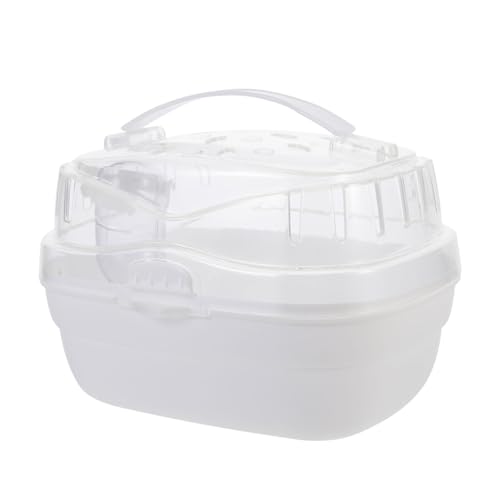 GALPADA Kleintier Transportbox für Hamster Tragbare Reisekäfig für Chinchillas für Outdoor Aktivitäten und Leicht zu Reinigende Haustiertragebox von GALPADA
