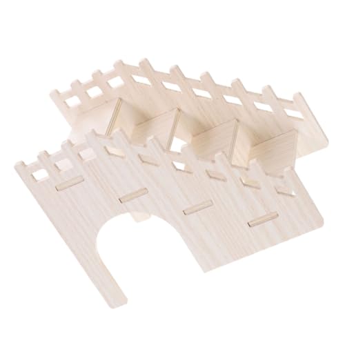 GALPADA Kleintier holzleiter für Hamster und Meerschweinchen Robust Geruchsfrei Langlebig Sicher für Käfigdekor Kleine Rampe für Klettern und Verstecken Einfach zu Reinigen Platzsparend GALPADA Kleintier holzleiter für Hamster und Meerschweinchen Robust Geruchsfrei Langlebig Sicher für Käfigdekor Kleine Rampe für Klettern und Verstecken Einfach zu Reinigen Platzsparend von GALPADA