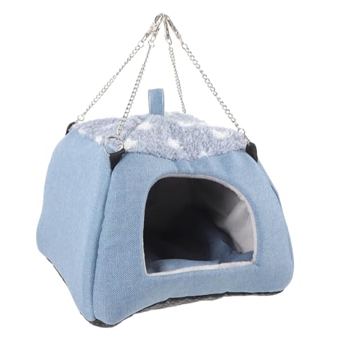 GALPADA Komfortables Hamsterhaus Hängematte aus Robustem Material Kleines Versteck und Schlafnest für Hamster Ratten Meerschweinchen und Kleine Haustiere für Winter und Käfigzubehör von GALPADA