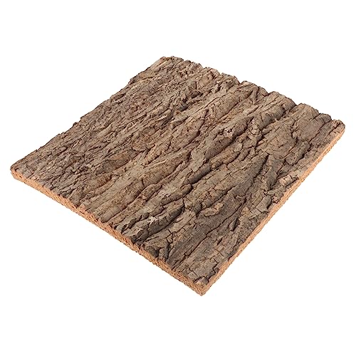 GALPADA Kork Hintergrund Für Terrarien Natürliche Reptilienklettermatte Dekorative Rinde Für Geckos Und Andere Reptilien Lebensraumgestaltung Für Aquarien Und Terrarien von GALPADA