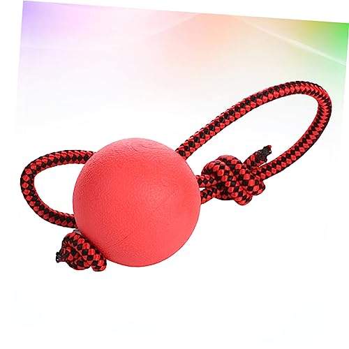 GALPADA Kreatives Kauspielzeug für Hunde Robuster Gummiball mit Schnur Durchmesser für Zahnpflege und Stressabbau Langlebiges Molartoy für Interaktive Spielstunden Zufällige Farbe GALPADA Kreatives Kauspielzeug für Hunde Robuster Gummiball mit Schnur Durchmesser für Zahnpflege und Stressabbau Langlebiges Molartoy für Interaktive Spielstunden Zufällige Farbe von GALPADA