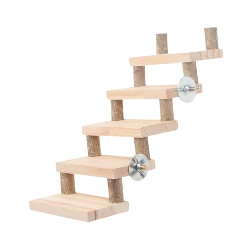 GALPADA Kletterspielzeug Für Papageien Und Zwerghamster Haustierleiter Aus Sicherem Material Spielgelegenheit Zum Klettern Entdecken Und Spielen Für Vögel Und Kleintiere von GALPADA