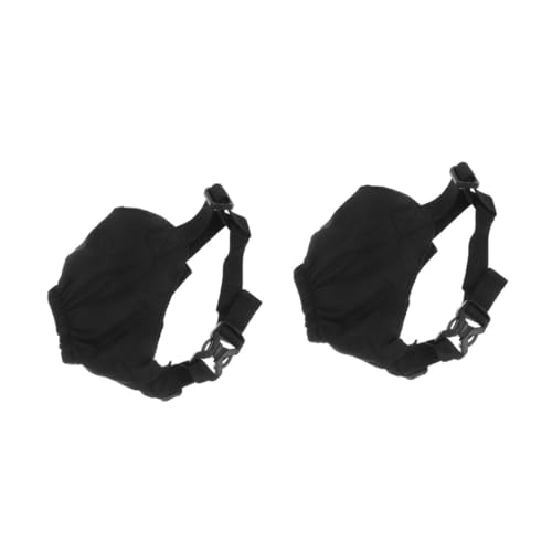 GALPADA Kühle Augenmaske Für Hunde – Beruhigende Nylon-Schattierung Gegen Reisekrankheit - Ideal Für Auto Und Outdoor Größe M Schwarz – Perfekter Schutz Für Entspannte Fahrten von GALPADA