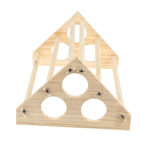GALPADA Wood Parrot Perch Stand Für Hühner Und Vögel Holzstation Für Training Und Spielzeug Geeignet Für Papageien Hennen Und Ähnliche Vögel GALPADA Wood Parrot Perch Stand Für Hühner Und Vögel Holzstation Für Training Und Spielzeug Geeignet Für Papageien Hennen Und Ähnliche Vögel von GALPADA