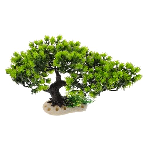 GALPADA Künstlicher Aquarium Bonsai Baum Imitation Pinienbaum Dekoration Langlebig Farbecht für Fischbecken und Aquarien Realistische Unterwasser-Landschaft GALPADA Künstlicher Aquarium Bonsai Baum Imitation Pinienbaum Dekoration Langlebig Farbecht für Fischbecken und Aquarien Realistische Unterwasser-Landschaft von GALPADA