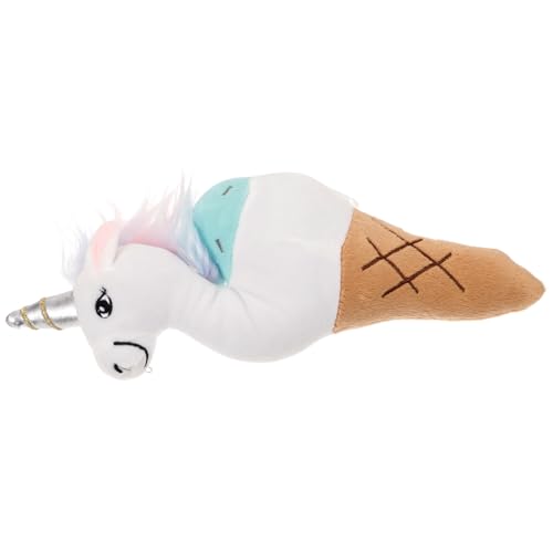 GALPADA Kuscheliges Quietschspielzeug Einhorn für Kleine Hunde Robustes Interaktives Kauspielzeug zur Zahnpflege Langlebiges Plüschspielzeug zur Beschäftigung und Zahnreinigung von GALPADA