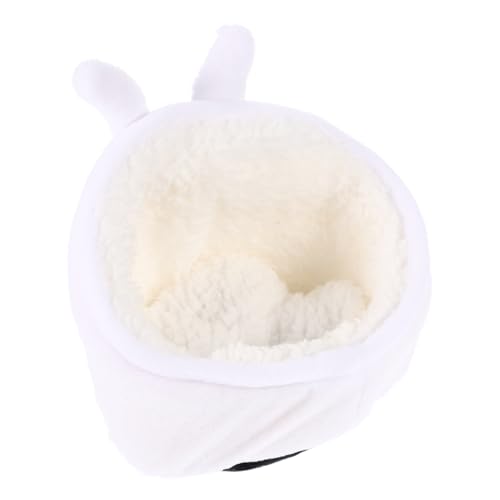 GALPADA Kuschelweiches Hamster Nest für Kleine Haustiere Flauschiges Schlafbett für Meerschweinchen und Hamster Winter Langlebig und Komfortabel mit Einzigartigem Kuhdesign von GALPADA