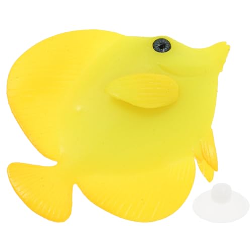 GALPADA Langlebiger Realistischer Nachtleuchtender Simulation Fisch Aquarium Dekoration Waschbar und Pflegeleicht Lebensechte Deko für Fischbecken und Aquariengestaltung von GALPADA