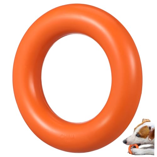GALPADA Langlebiges Hundebeißspielzeug Ringform Kauspielzeug Für Unterstützung Zahngesundheit Orange GALPADA Langlebiges Hundebeißspielzeug Ringform Kauspielzeug Für Unterstützung Zahngesundheit Orange von GALPADA