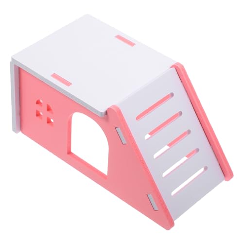 GALPADA Meerschweinchenheim Käfig Ort Häuser Hütte klein Hamster hamsterspielzeug nagerhaus für Hamster Toys for small Animals meerschweinchen versteck Hamsterhaus PVC von GALPADA