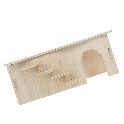 GALPADA Guinea Pig Hideout Haus Mit Rampen Mehrkammer-holzgehege Für Kleine Tiere Dekoratives Hamster Und Rattenversteck Und Langlebig Für Haustiere GALPADA Guinea Pig Hideout Haus Mit Rampen Mehrkammer-holzgehege Für Kleine Tiere Dekoratives Hamster Und Rattenversteck Und Langlebig Für Haustiere von GALPADA