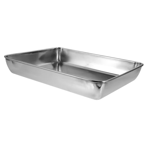 GALPADA Metall Vogelbadewanne Für Tauben Käfig Zubehör Haustierbedarf Badeschale Aus Edelstahl Für Vögel Wärmeableitung Bei Heißer Temperatur GALPADA Metall Vogelbadewanne Für Tauben Käfig Zubehör Haustierbedarf Badeschale Aus Edelstahl Für Vögel Wärmeableitung Bei Heißer Temperatur von GALPADA