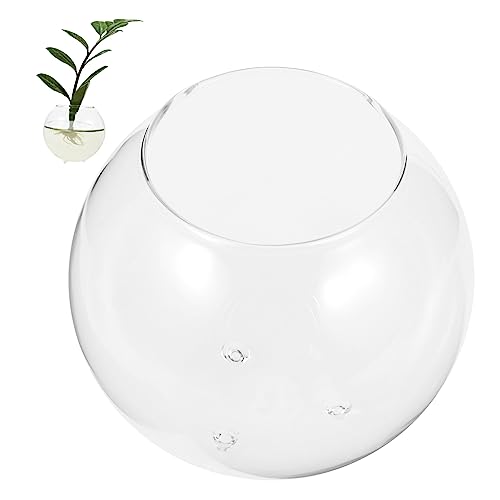 GALPADA Micro-Landschaftsvase klare Aquariumschale Fischfutter Tank Vasen Schüsseln hochzeitsdeko hochzeitsdeco terrarien House Plants Fischglas für Aquarien Multifunktions-Aquariumschale von GALPADA