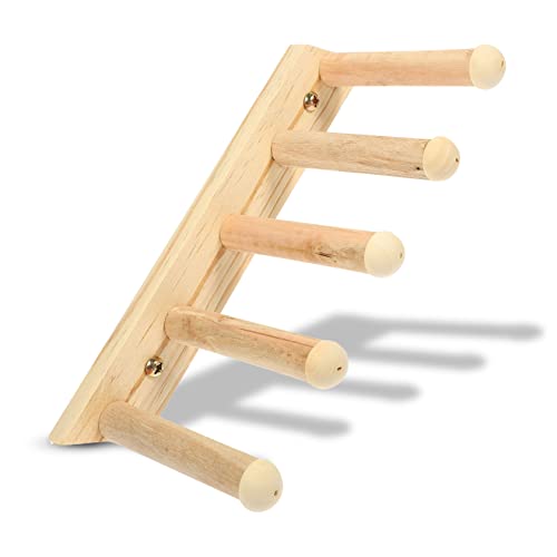 GALPADA Natürliche Katzenkletterwand aus Robustem Holz Verschleißfestes Katzenmöbel für Indoor als Pflege Ruheplatz Vielseitiges Katzenzubehör für Aktives Klettern von GALPADA