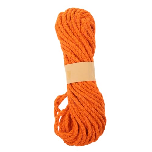 GALPADA Natürliche Sisal Hanfseil für Katzenkratzbaum besonders Reißfest für DIY Katzenkratzer Möbelbeine Wickeln Langlebig Dekorativ Haushalts Zubehör für Orangfarbenes Sisalseil GALPADA Natürliche Sisal Hanfseil für Katzenkratzbaum besonders Reißfest für DIY Katzenkratzer Möbelbeine Wickeln Langlebig Dekorativ Haushalts Zubehör für Orangfarbenes Sisalseil von GALPADA
