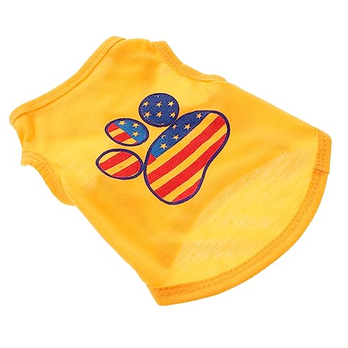 GALPADA Outdoor-Haustierkleidung Dog Costume hundeweste hundebekleidung Hundefotooutfit atmungsaktives Haustierhemd Mittel Kühlung Sommerhundweste tragbare Kleidung für Haustiere Baumwolle von GALPADA