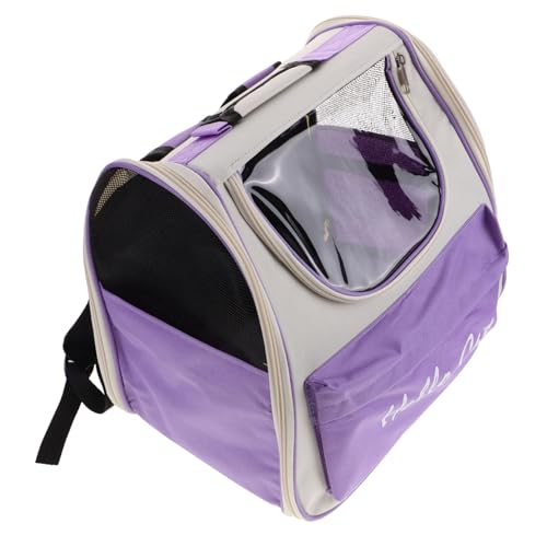 GALPADA Outdoor-haustierhandtasche, Atmungsaktive Haustiertasche, Tragbare Haustier-Reisetasche Zum Wandern, Spazierengehen von GALPADA