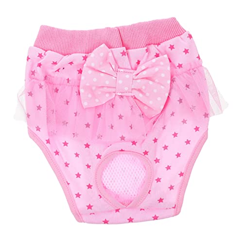GALPADA Pants für Hündinnen Atmungsaktive Wiederverwendbare Menstruationswindeln mit Elegantem Design für Kleine und Gesund GALPADA Pants für Hündinnen Atmungsaktive Wiederverwendbare Menstruationswindeln mit Elegantem Design für Kleine und Gesund von GALPADA