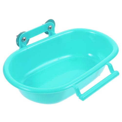 GALPADA Papageien Badewanne aus Material Praktische Vogelbadewanne für Sittiche und Kleine zu Reinigen Passt Käfige Sicher und Langlebig GALPADA Papageien Badewanne aus Material Praktische Vogelbadewanne für Sittiche und Kleine zu Reinigen Passt Käfige Sicher und Langlebig von GALPADA