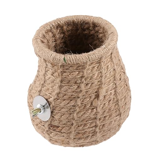 GALPADA Papageienbett für Winterschlaf Handgefertigtes Warmes aus Naturmaterialien für Kleine und Pelztiere Tragbar Verstauen mit Einzigartigem von GALPADA