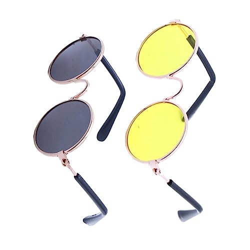 GALPADA Pet Brille Parodie Haustierkostüme für Katzen Hundekleidung für Hund hundesonnenbrille Dog Sunglasses schnapsgläser lustige Parodie- lustige Katzenbrille von GALPADA