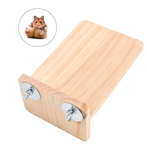 GALPADA Plattform Für Hamster Rattenkäfig Zubehör Chinchilla Rennmäuse Zwerg Zubehör Hamster Meerschweinchen Für Käfig Sitzstange Haustier Für Hamster Indoor Hamsterkäfig von GALPADA