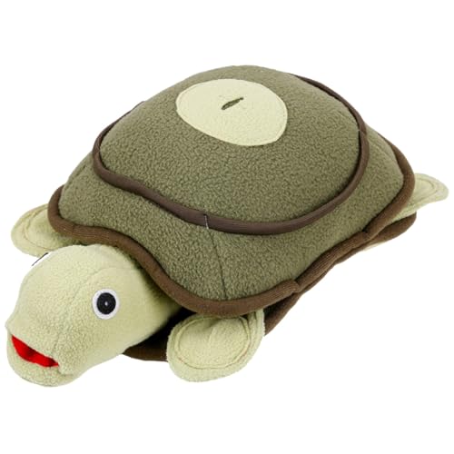 GALPADA Plüschschildkröten Hunde Kuscheliges Schnüffelspielzeug Kreatives Haustierspielzeug für Welpen Grün Fördert Bindung und Beschäftigung von GALPADA