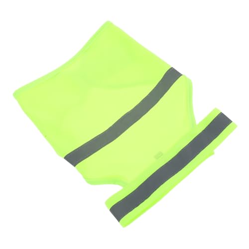 GALPADA Reflektierende Sicherheitsweste Für Verstellbare Atmungsaktive Sommerkleidung Fluoreszentgelb S Für Sicheres Spazieren von GALPADA