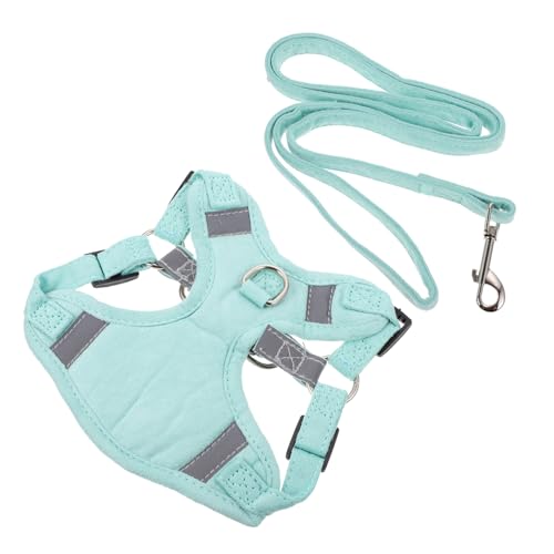 GALPADA Reflektierendes Katzen brustgeschirr mit Leine Komfortables Verstellbares Cat Harness für Sichere Spaziergänge Leichtes Traction Harness für Kätzchen und Kleine Katzen von GALPADA