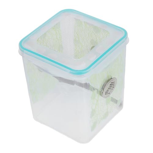GALPADA Reptilien Futterbox Transparente Zuchtbox aus Kunststoff Atmungsaktives Terrarium für Mantis Insekten Tragbarer Reptilienkäfig Habitat für Insekten und Reptilien GALPADA Reptilien Futterbox Transparente Zuchtbox aus Kunststoff Atmungsaktives Terrarium für Mantis Insekten Tragbarer Reptilienkäfig Habitat für Insekten und Reptilien von GALPADA