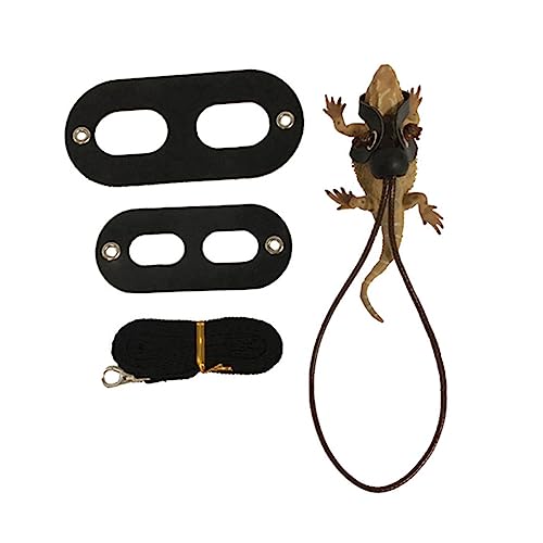 GALPADA Reptil Harness Leine Zubehör Kleine Haustier Tier Reptil Harness von GALPADA