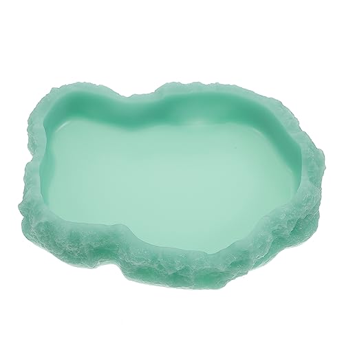GALPADA Reptilien Futter und Wasserschale aus Resin Leuchtende Futterplatte für Terrarien Trink und Futterschale für Eidechsen und Schildkröten für Täglichen Gebrauch GALPADA Reptilien Futter und Wasserschale aus Resin Leuchtende Futterplatte für Terrarien Trink und Futterschale für Eidechsen und Schildkröten für Täglichen Gebrauch von GALPADA