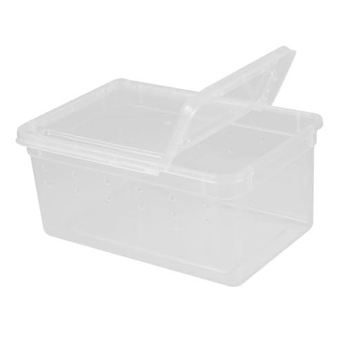 GALPADA Acryl Reptilien Fütterungsbox Für Terrarium Spinnenbox Futterbehälter Für Vogelspinnen Gecko-Aquarium Geeignet Für Reptilien Spinnen Frösche Schnecken Einsiedlerkrebse GALPADA Acryl Reptilien Fütterungsbox Für Terrarium Spinnenbox Futterbehälter Für Vogelspinnen Gecko-Aquarium Geeignet Für Reptilien Spinnen Frösche Schnecken Einsiedlerkrebse von GALPADA
