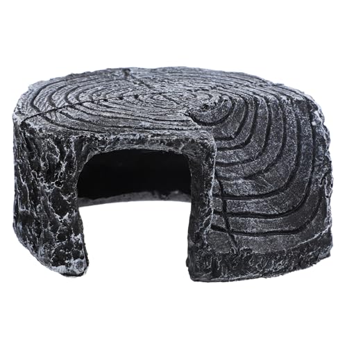 GALPADA Reptilien Versteck Baumstumpf Terrarium Dekoration Schildkrötenplattform Versteck Höhle für Amphibien und Kleine Reptilien Stressabbau Natürlicher Lebensraum Zubehör GALPADA Reptilien Versteck Baumstumpf Terrarium Dekoration Schildkrötenplattform Versteck Höhle für Amphibien und Kleine Reptilien Stressabbau Natürlicher Lebensraum Zubehör von GALPADA