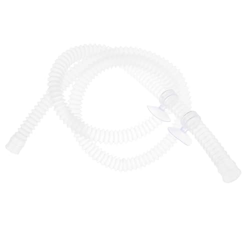 GALPADA Reptilien luftbefeuchter Verlängerungsschlauch mit Saugnäpfen Langlebiges Zubehör für Terrarien Einfache Befestigung Kompatibel mit Reptilien Amphibien befeuchtungssystemen von GALPADA