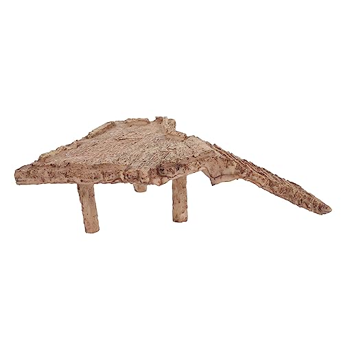 GALPADA Reptilienplattform aus Harz für Schildkröten Einstellbare Sonnenplattform mit Kletterrampe für Aquarien und Terrarien Perfektes Zubehör für Reptilienliebhaber von GALPADA