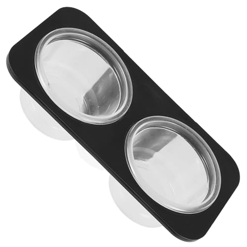 GALPADA Reptilienschale Wasser Food Cups für Geckos Schüssel Gecko Food Ledge Dish Saugfütterungsbecher -Reptil Gecko-Feeder Futterbecher für Reptilien Futternäpfe für Reptilien von GALPADA