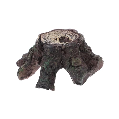 GALPADA Resin Aquarium Deko Baumstamm Wurzel Ornament aus Langlebigem Harz und Fischsicher Leicht zu Installieren für Fisch Schildkrötentanks Natürlicher Baumstumpf Versteckplatz GALPADA Resin Aquarium Deko Baumstamm Wurzel Ornament aus Langlebigem Harz und Fischsicher Leicht zu Installieren für Fisch Schildkrötentanks Natürlicher Baumstumpf Versteckplatz von GALPADA