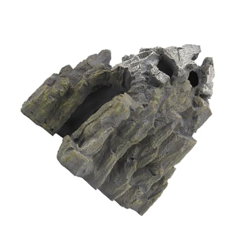 GALPADA Resin Schädel Berg Aquarium Höhle Fisch Tank Dekoration Versteck Tierfreundlich Fischbecken Landschaft Ornamente GALPADA Resin Schädel Berg Aquarium Höhle Fisch Tank Dekoration Versteck Tierfreundlich Fischbecken Landschaft Ornamente von GALPADA