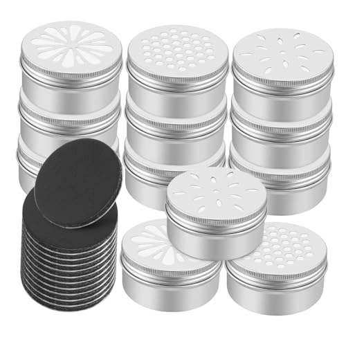GALPADA Robuste Aluminium Geruchstraining Dosen mit Magnetpunkten Hundenasen Trainingsset für Langanhaltendes Geruchstraining und Verbesserte Hundeobrigkeit Vielseitig Einsetzbar von GALPADA