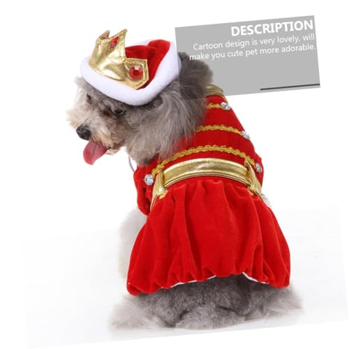 GALPADA Rotes Halloween-kostüm für Haustiere aus Acrylon Lustige und Bequeme Kleidung für Hunde und Katzen Wiederverwendbar und Waschbar für Halloween Weihnachten und Fotoshootings GALPADA Rotes Halloween-kostüm für Haustiere aus Acrylon Lustige und Bequeme Kleidung für Hunde und Katzen Wiederverwendbar und Waschbar für Halloween Weihnachten und Fotoshootings von GALPADA