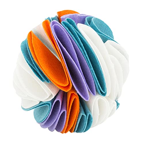 GALPADA Schnüffel Ball Futter aus Filz Interaktives Haustier zur Langsamen Fütterung Fördert Geistige und Körperliche Übungen für Hygienisch und GALPADA Schnüffel Ball Futter aus Filz Interaktives Haustier zur Langsamen Fütterung Fördert Geistige und Körperliche Übungen für Hygienisch und von GALPADA