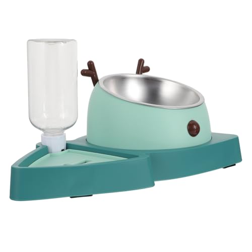 GALPADA Slow Feeder Hundenapf aus Abnehmbar rutschfest Schling Napf für Hunde und Katzen Wassernapf mit Großem Fassungsvermögen Einfach zu Reinigen Grün von GALPADA