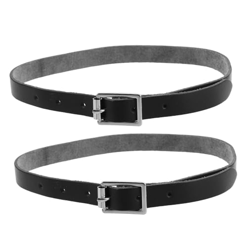 GALPADA Sporengürtel Westernsporen Für Herren Stiefelsporen Reitsporen Für Männer Stoßstangensporen Sporen Für Stiefel Cosplay Cowboy-sporen Webgürtel Für Herren Black Zinklegierung von GALPADA