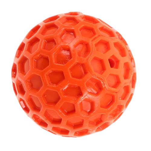 GALPADA Squeaky Hundespielzeug Ball aus Weichem Gummi für Kleine Hunde Interaktiver Beißball mit Honigwabenstruktur Leicht zu Reinigen Strapazierfähiger Kauspielzeug für Drinnen und GALPADA Squeaky Hundespielzeug Ball aus Weichem Gummi für Kleine Hunde Interaktiver Beißball mit Honigwabenstruktur Leicht zu Reinigen Strapazierfähiger Kauspielzeug für Drinnen und von GALPADA