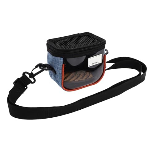 GALPADA Syrische Hamster Tragetasche für Kleine Haustiere Atmungsaktive Reisetasche mit Mesh Design Tragbar für Ausflüge Reisen und für Hamster Mäuse und Andere von GALPADA