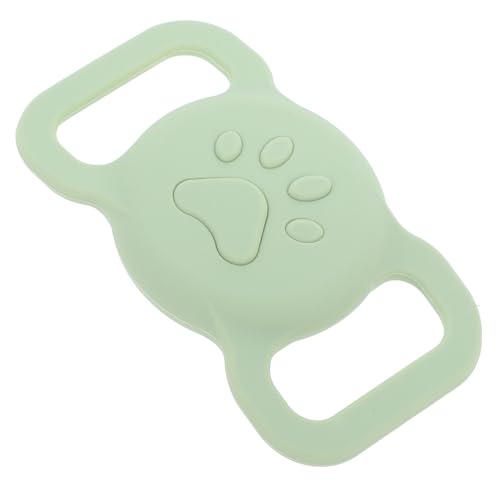 GALPADA Tracker-Fall Band Apfel-Tag Locator-Schutzhülle Apple Air-Tags Schild Finder Tracer-Schutzhülle Schutzhüllen Silikon-Locator-Abdeckung Locator-Schutzabdeckung Kieselgel Light Green von GALPADA