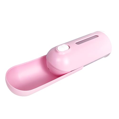 GALPADA Tragbare Wasserspender Hund Kunststoff Outdoor Trinkflasche mit Napf Leckdicht für Reisen Wandern Camping Haustiere Katzen Kaninchen von GALPADA