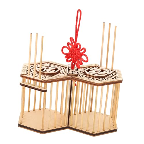 GALPADA Tragbarer Holz Grillenkäfig mit Doppelfächern Robuster Insektenkäfig für Kleine Haustiere zum Beobachten und Füttern von Heuschrecken Leicht und Kindgerecht für Outdoor GALPADA Tragbarer Holz Grillenkäfig mit Doppelfächern Robuster Insektenkäfig für Kleine Haustiere zum Beobachten und Füttern von Heuschrecken Leicht und Kindgerecht für Outdoor von GALPADA